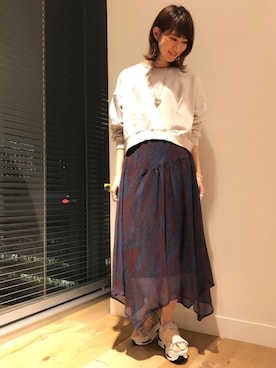 inhhhan®さん（レディース・165cm）の春コーディネート