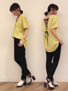 inhhhan®さん（レディース・165cm）の春コーディネート