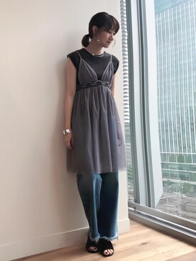 inhhhan®さん（レディース・165cm）の夏コーディネート