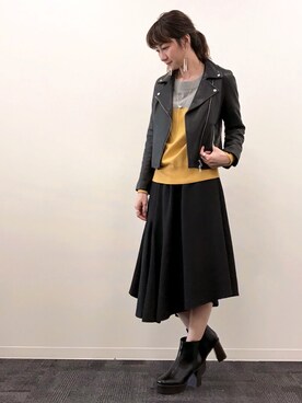 inhhhan®さん（レディース・165cm）の冬コーディネート