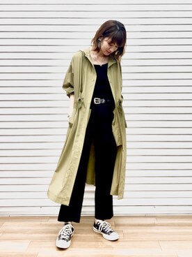 「HARE（ハレ）のアイテム（その他アウター）」を使った、inhhhan®さん（レディース・165cm）の夏コーディネート