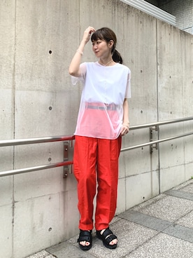 inhhhan®さん(レディース・165cm)の夏コーディネート