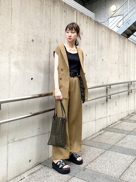 inhhhan®さん（レディース・165cm）の夏コーディネート