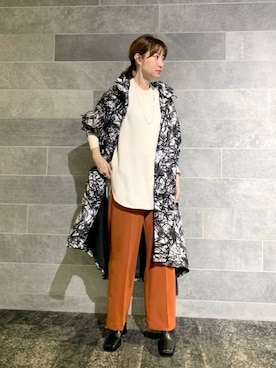 「HARE（ハレ）のアイテム（その他アウター）」を使った、inhhhan®さん（レディース・165cm）の秋コーディネート