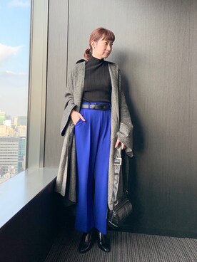 「HARE（ハレ）のアイテム（その他アウター）」を使った、inhhhan®さん（レディース・165cm）の秋コーディネート