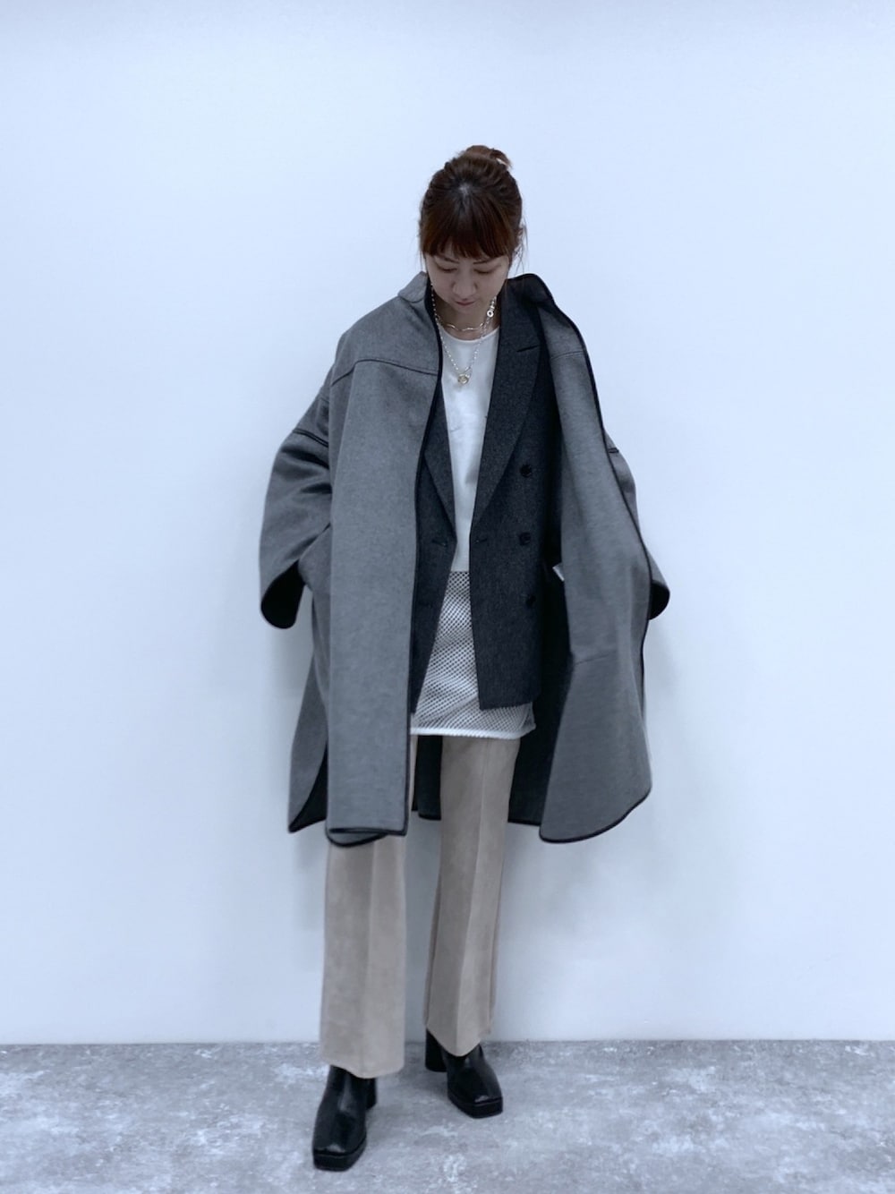 HARE（ハレ）の「パイピングポンチョコート(HARE)（ポンチョ）」 - WEAR