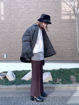 inhhhan®さん（レディース・165cm）の冬コーディネート