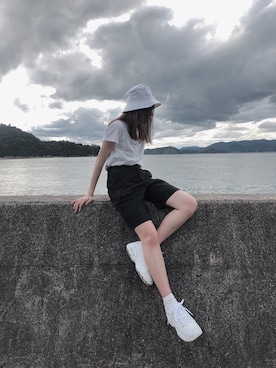 「あつぞこスニーカー」｜nana  さん（レディース・157cm）の秋コーディネート
