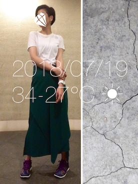 hingeさん(レディース・161cm)の夏コーディネート