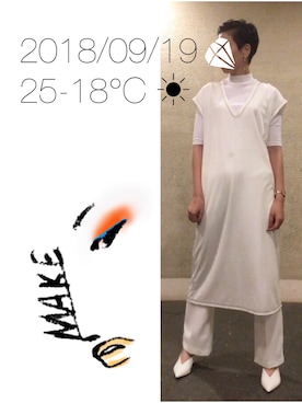 hingeさん（レディース・161cm）の秋コーディネート