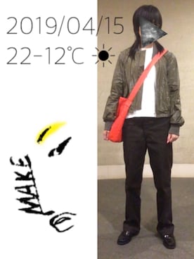 「'PalinkA（パリンカ）のアイテム」を使った、hingeさん（レディース・161cm）の春コーディネート