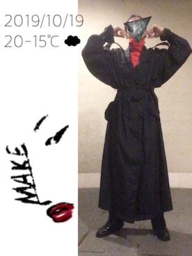 「Dior」｜「アイテム（トレンチコート）」を使った、hingeさん（レディース・161cm）の秋コーディネート