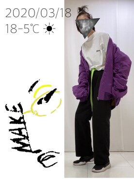 hingeさん（レディース・161cm）の春コーディネート