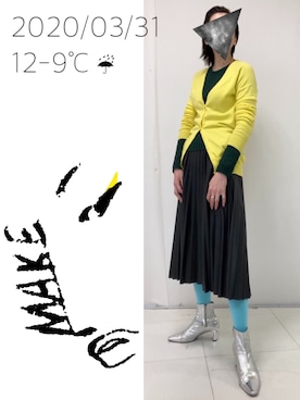 hingeさん（レディース・161cm）の春コーディネート