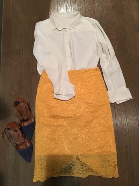 saori matsuoka さん(レディース・157cm)の冬コーディネート