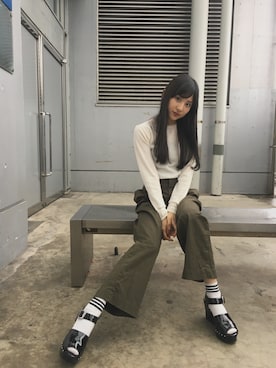 林萌々香さんのコーディネート