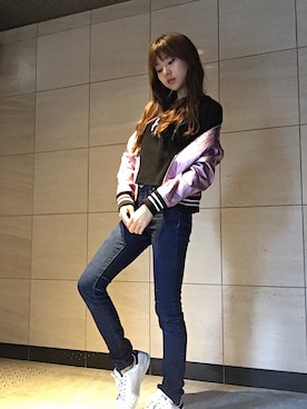 林萌々香さんのコーディネート