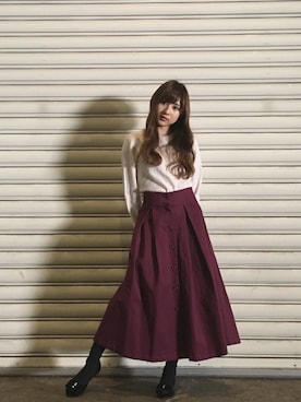 林萌々香さんのコーディネート