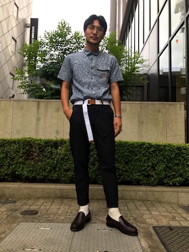 まさきよさん(メンズ・176cm)の夏コーディネート