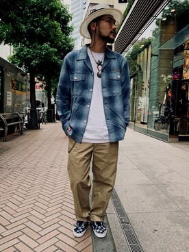 まさきよさん（メンズ・176cm）の夏コーディネート