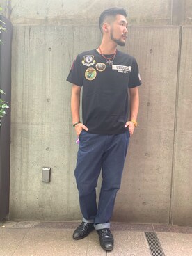 まさきよさん（メンズ・176cm）の夏コーディネート