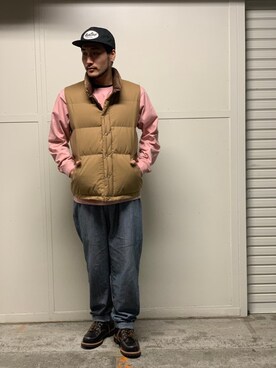 「冬アウター着回しチャレンジ」｜まさきよさん（メンズ・176cm）の冬コーディネート