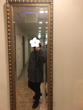 「MINUS（マイナス）のアイテム（トップス）」を使った、れんさん（メンズ・166cm）の春コーディネート