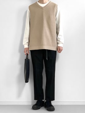 「TOAST（トースト）のアイテム」を使った、takakiさん（メンズ・165cm）の春コーディネート