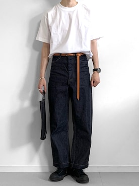 「TOAST（トースト）のアイテム」を使った、takakiさん（メンズ・165cm）の夏コーディネート