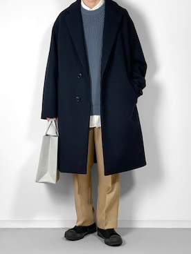 「TOAST（トースト）のアイテム」を使った、takakiさん（メンズ・165cm）の冬コーディネート