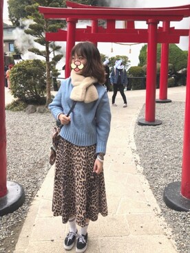 Erinrinさん（レディース・153cm）の冬コーディネート