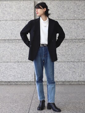 Fumyさん(メンズ・175cm)の冬コーディネート