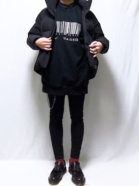 「シャリーフ(SHAREEF)」｜「アイテム（財布/小物）」を使った、YOPPYさん（メンズ・162cm）の冬コーディネート