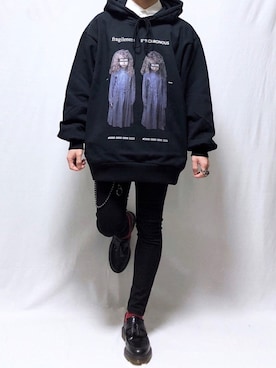 「シャリーフ(SHAREEF)」｜「アイテム（財布/小物）」を使った、YOPPYさん（メンズ・162cm）の冬コーディネート