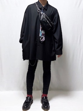 「ラッドミュージシャン」｜「アイテム（フォーマルスーツ/小物）」を使った、YOPPYさん（メンズ・162cm）の春コーディネート