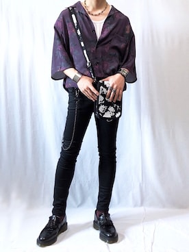 「JOHN LAWRENCE SULLIVAN（ジョンローレンスサリバン）のアイテム（腕時計）」を使った、YOPPYさん（メンズ・162cm）の夏コーディネート