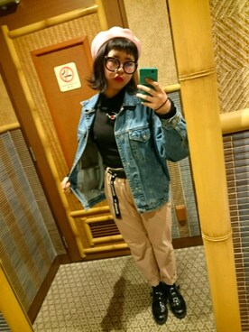 arisa❤︎⍤⃝さんのコーディネート