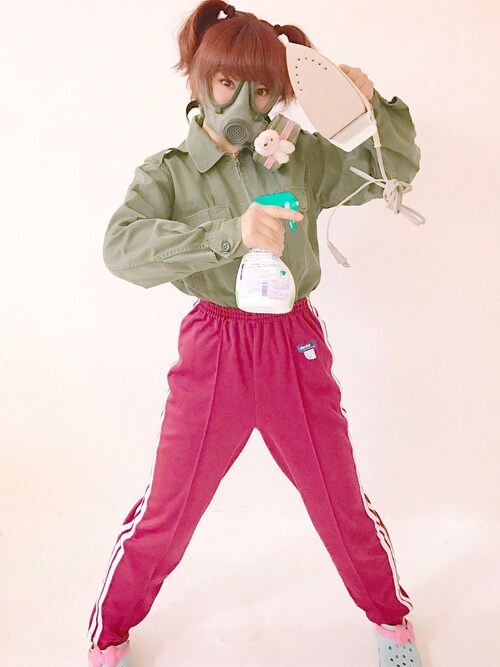 らんまる ぽむぽむタイプアルファ No Brandのスラックスを使ったコーディネート Wear