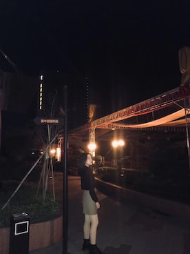 「N（エヌ）のアイテム（トップス）」を使った、小异籽和小葵花さん（レディース・155cm）の冬コーディネート