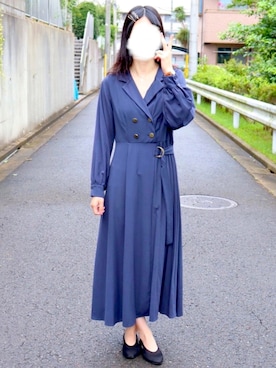 「ラブアンドピース2020」｜「アイテム（ワンピース/ドレス）」を使った、neo☺︎さん（レディース・157cm）の秋コーディネート