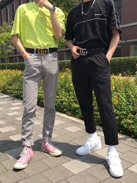 「ADER error（アーダーエラー）のアイテム」を使った、しーんさん（メンズ・173cm）の夏コーディネート