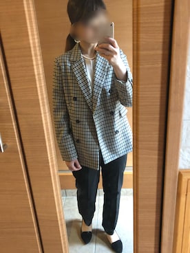 「DRWCYS（ドロシーズ）のアイテム（ジャケット/アウター）」を使った、mayさん（レディース・157cm）の冬コーディネート