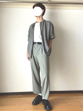 しぇんすんさん（メンズ・172cm）の夏コーディネート