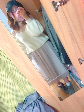 王大野さん（レディース・160cm）の春コーディネート