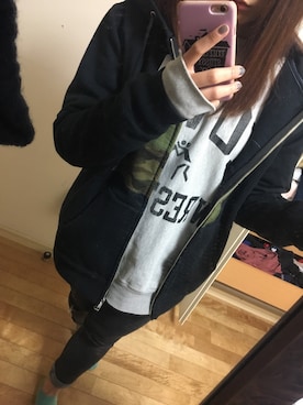 Risa Tomoさん（レディース・156cm）の冬コーディネート