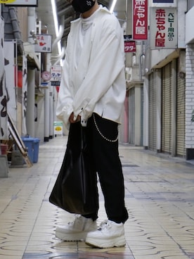 空白テトさん(メンズ・160cm)の冬コーディネート