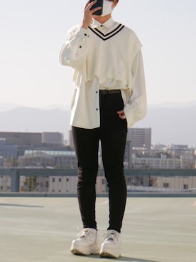 Wego ウィゴー のベストを使った人気ファッションコーディネート Wear