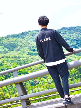 CLANE（クラネ）の「【CLANE HOMME】クラネロゴコーチジャケット