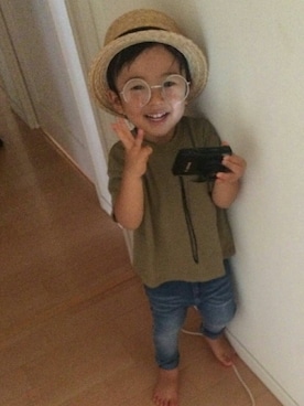 koさん（キッズ・90cm）の夏コーディネート