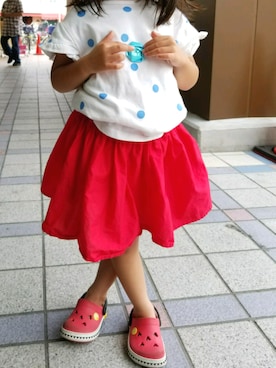 猫ねこ17さん(キッズ・90cm)の夏コーディネート